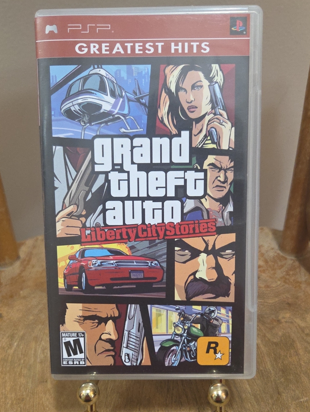 Grand Theft Auto: Liberty City Stories (PSP) - Case And Manual Only